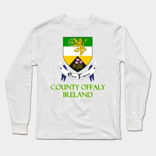 County Offaly, Ireland - Coat of Arms Long Sleeve T-Shirt
